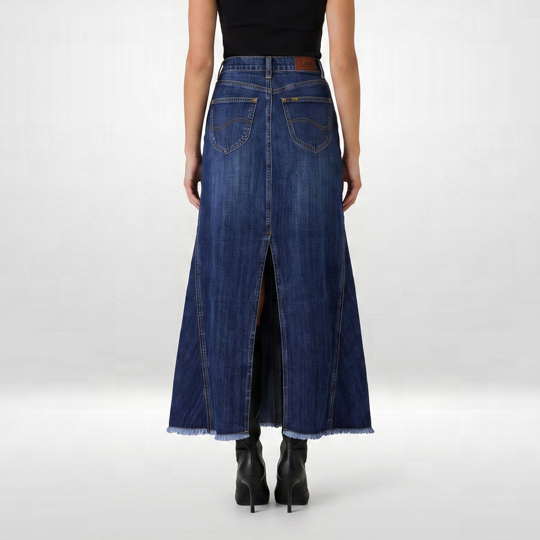 LEE LADIES DENIM LONG SKIRT