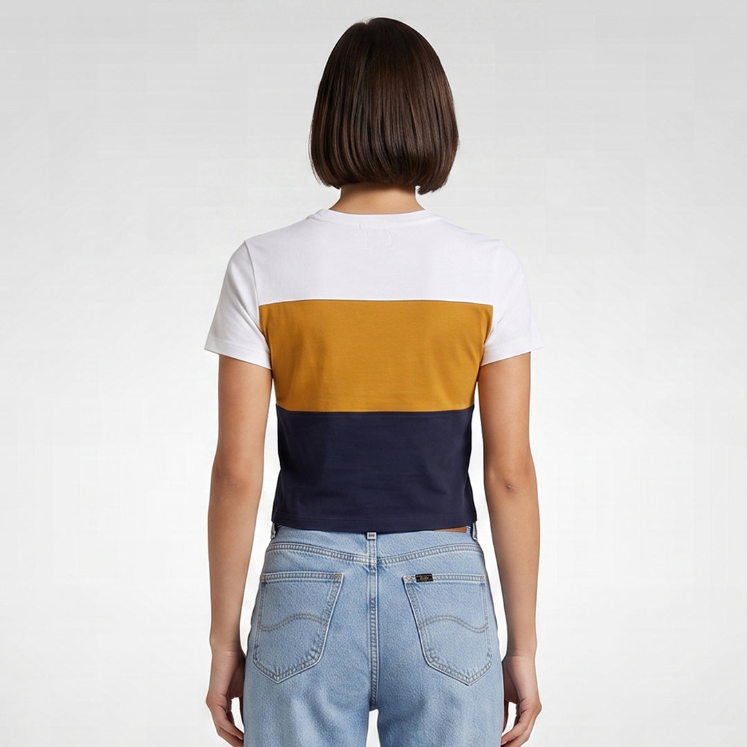 LEE LADIES ROUNDNECK CROPPED TEE