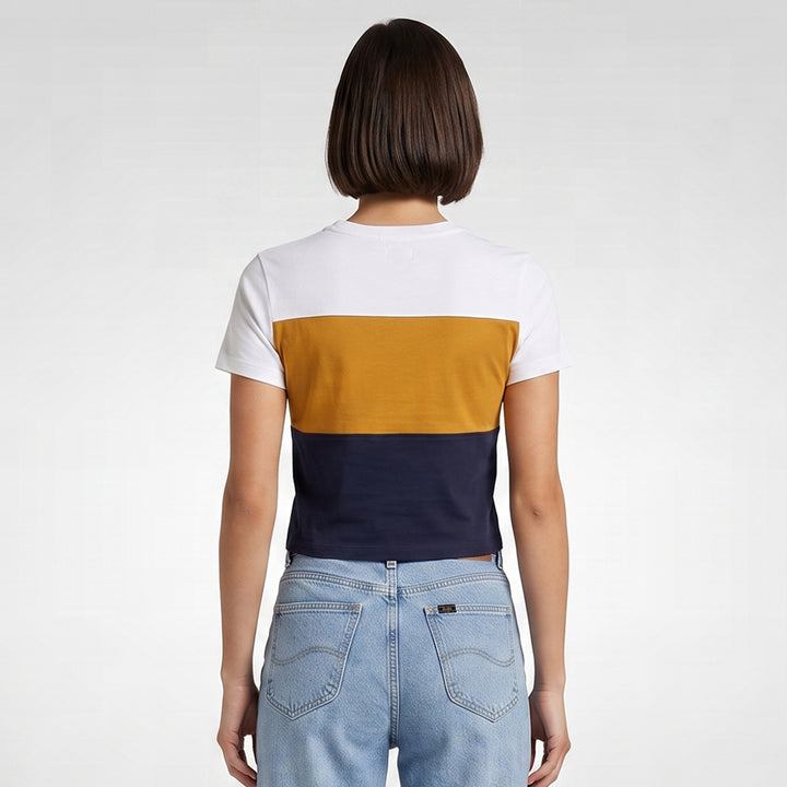 LEE LADIES ROUNDNECK CROPPED TEE