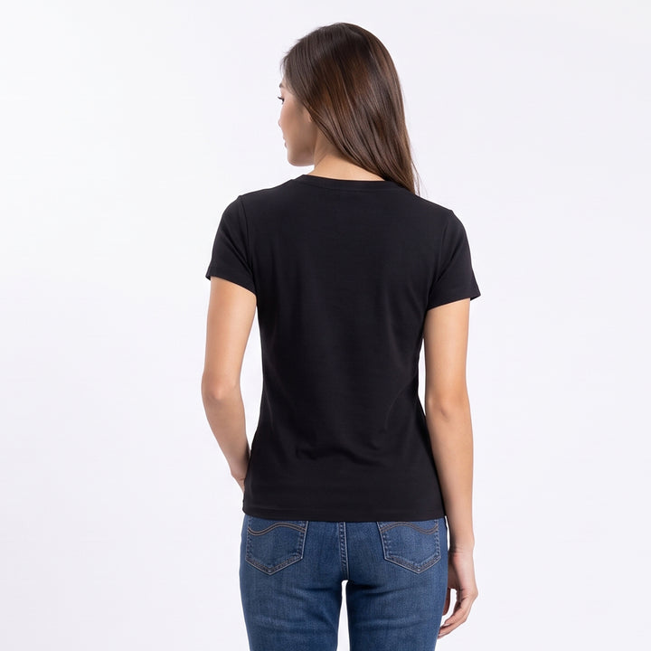 LEE LADIES V-NECK FITTED TEE