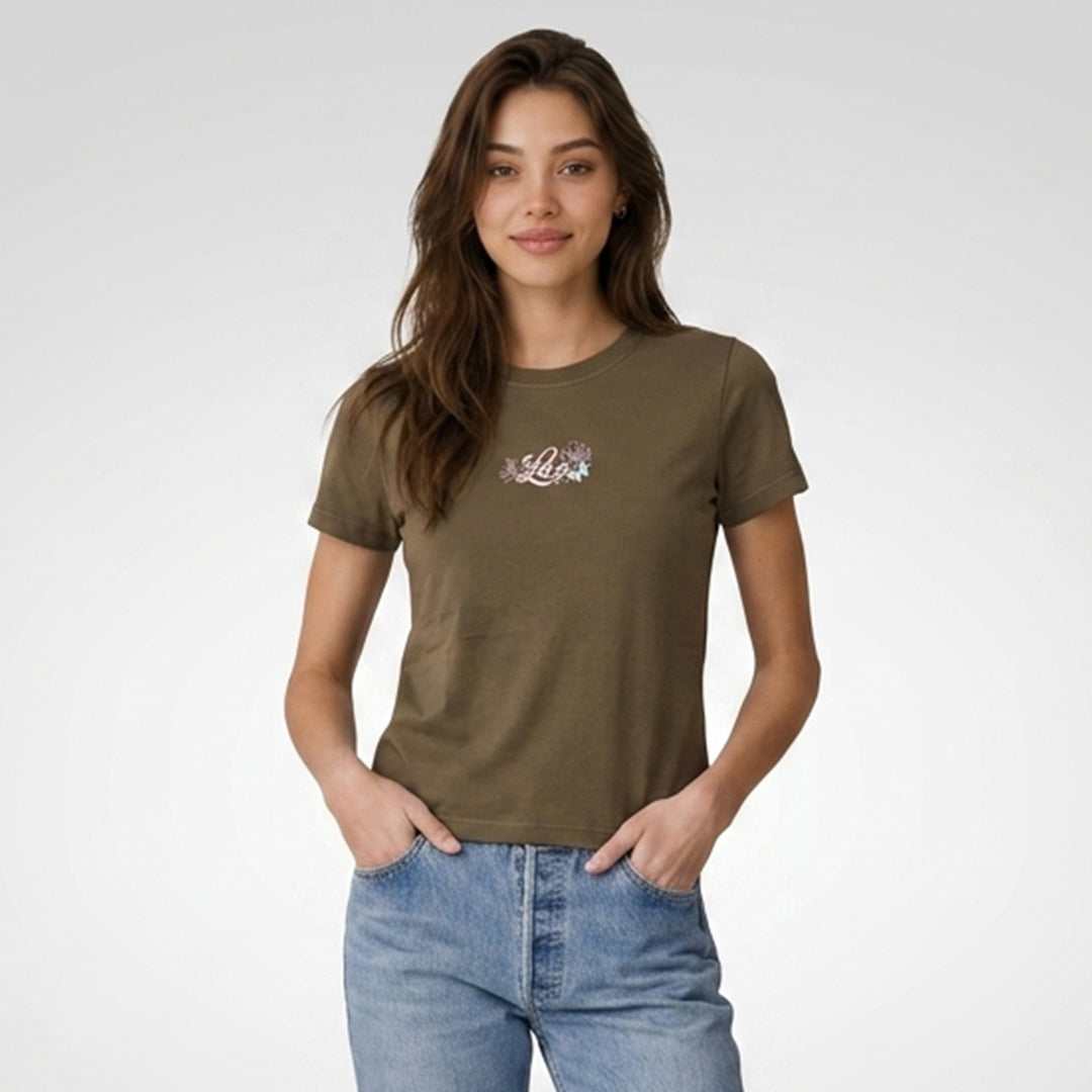 LEE LADIES BASIC ROUNDNECK TEE