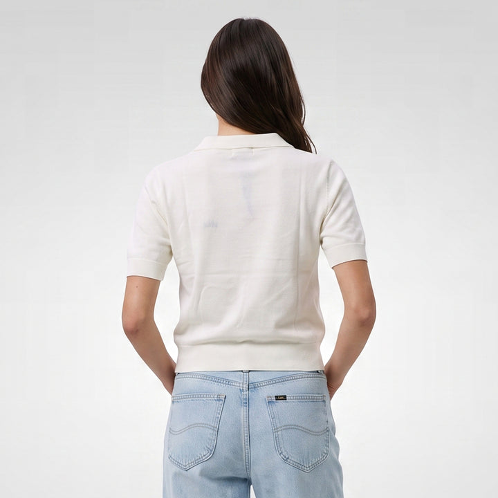 LEE LADIES' KNITTED LOOSE-FIT SPORTSHIRT