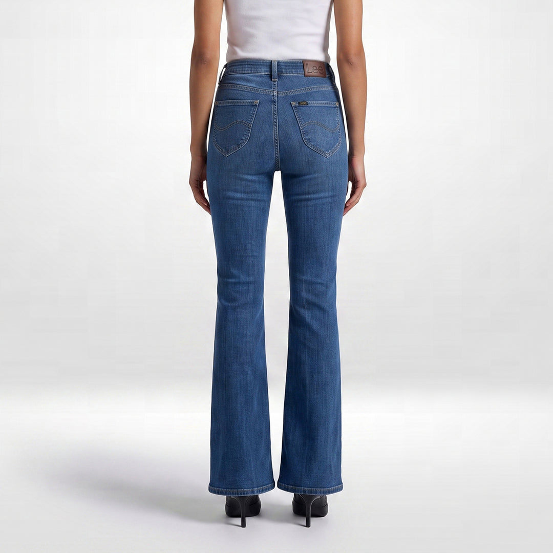 LEE LADIES FLARED DENIM JEANS