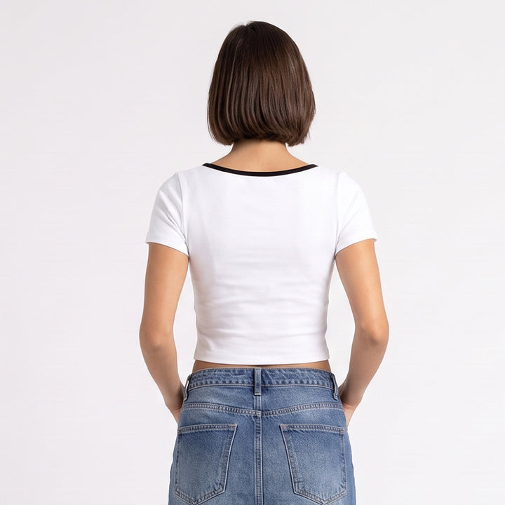 LEE LADIES CROPPED TEE