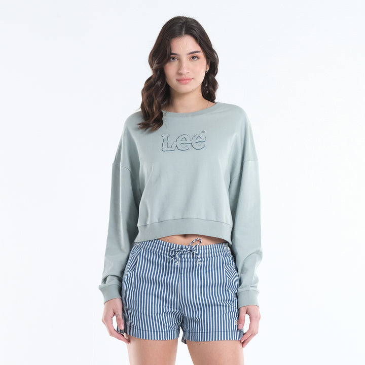 LEE LADIES EMBOSSED LOGO PULL OVER