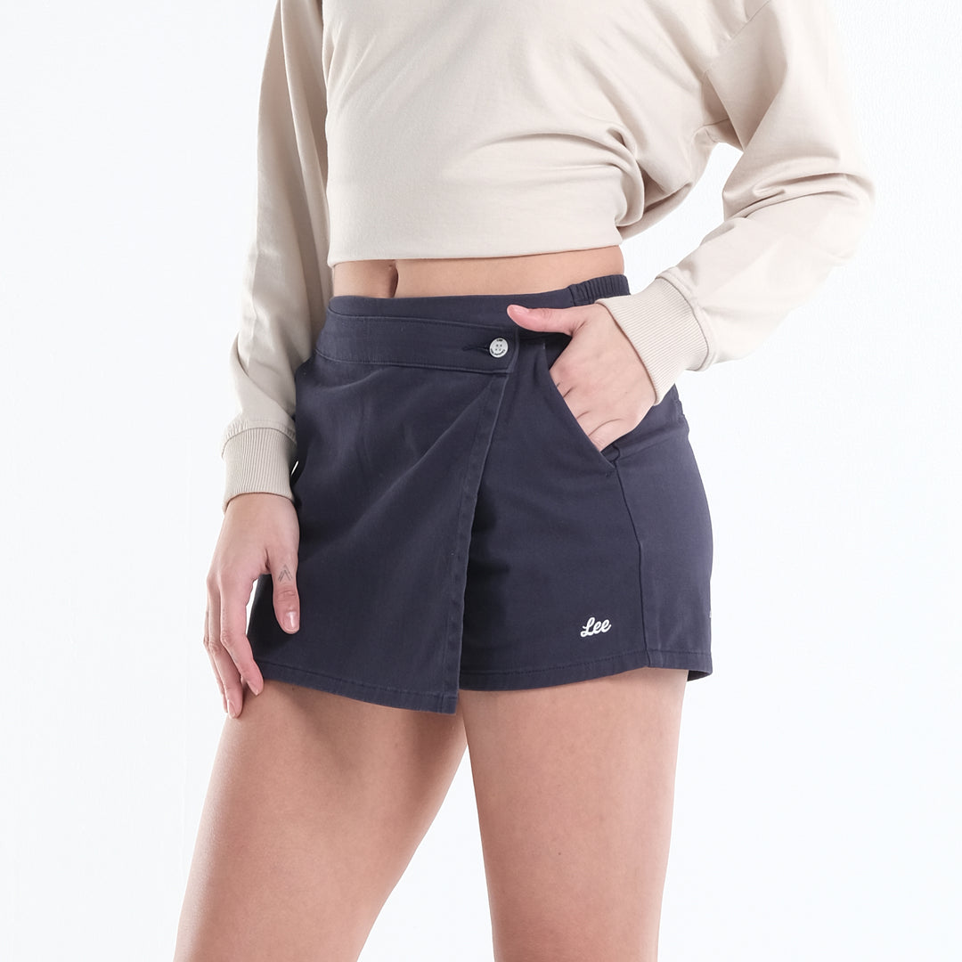 Comfort Waist Lee Womens Skorts LEE WOMENS SINGLE BUTTON SKORT