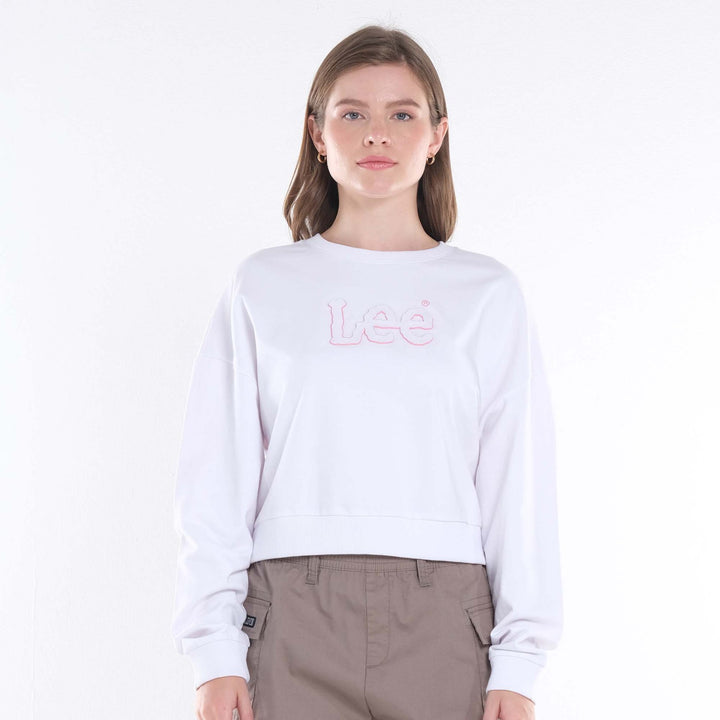 LEE LADIES EMBOSSED LOGO PULL OVER