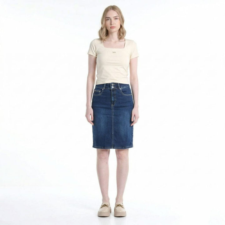 Lee Ladies Shape Magic Denim Skirt