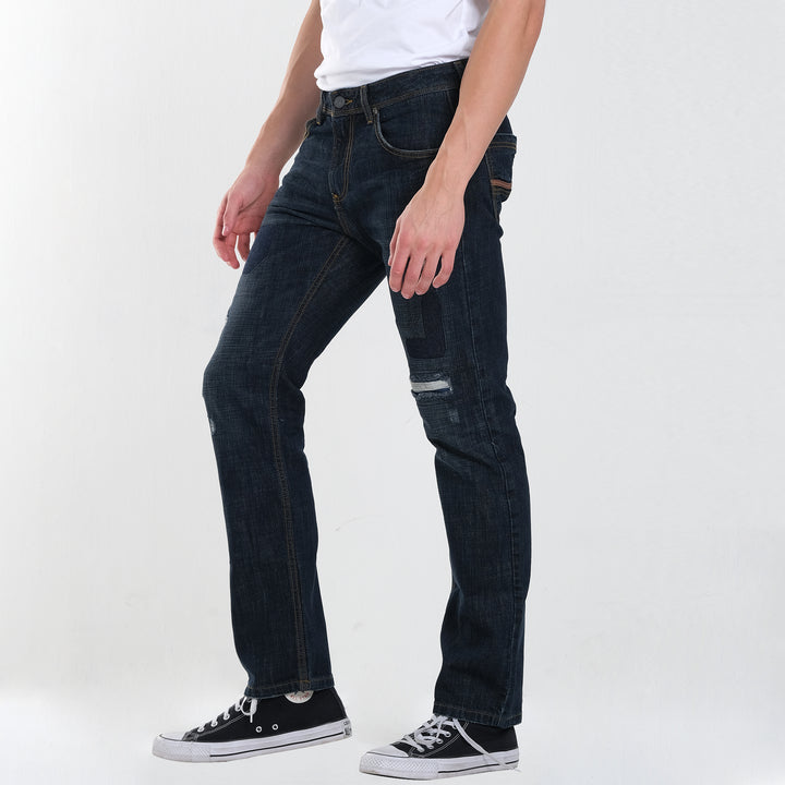 MENS POWELL DENIM JEANS IN PATCH & REPAIR