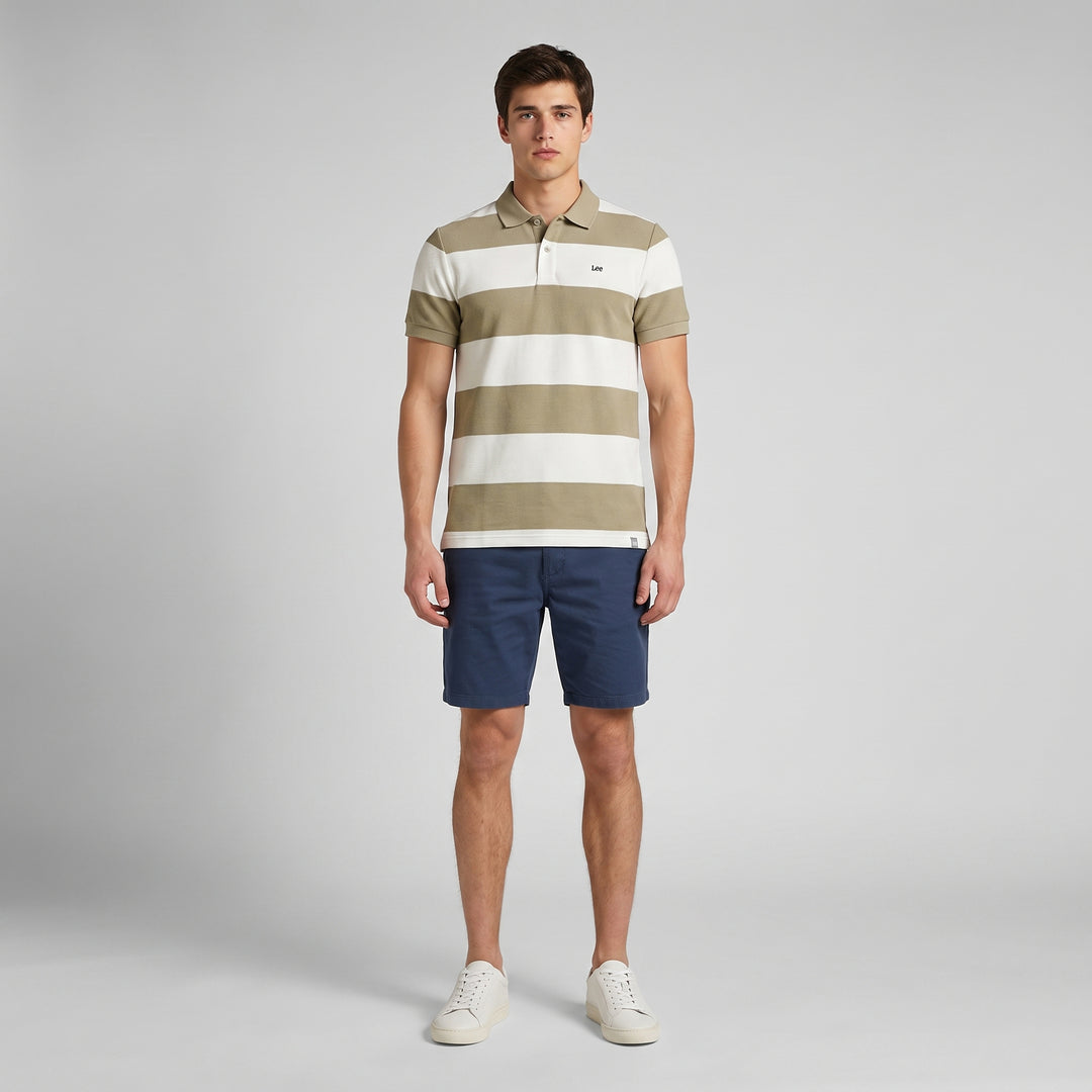 LEE MENS STRIPES SPORTHIRT