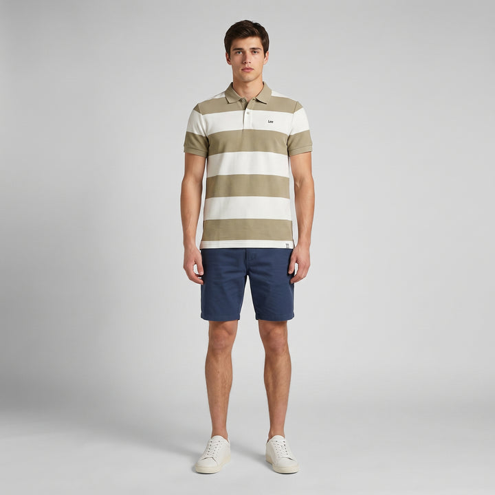 LEE MENS STRIPES SPORTHIRT