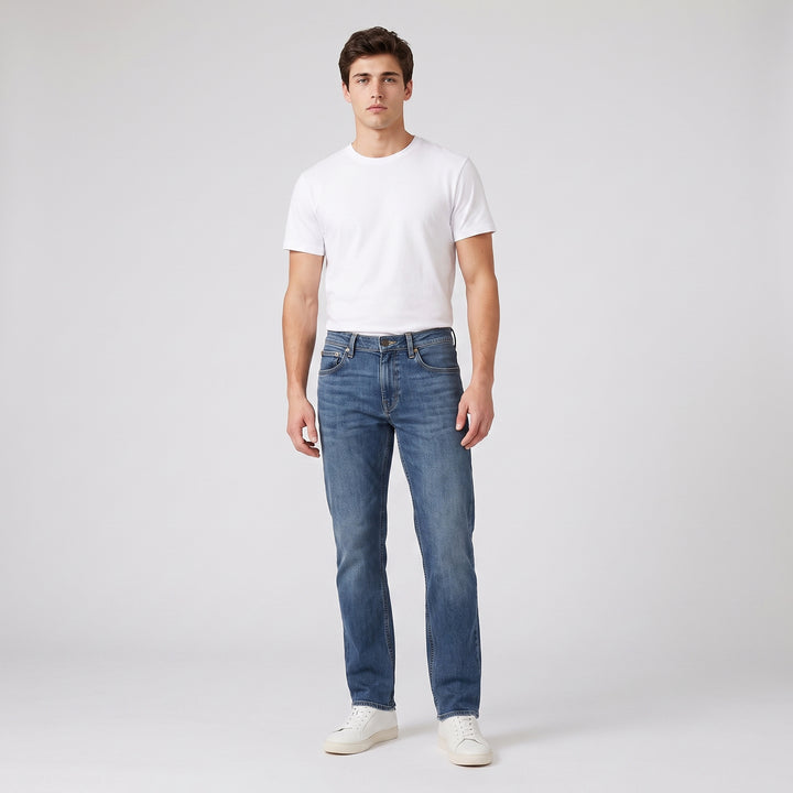 LEE MENS DENIM JEANS LUKE FIT; 28" INSEAM
