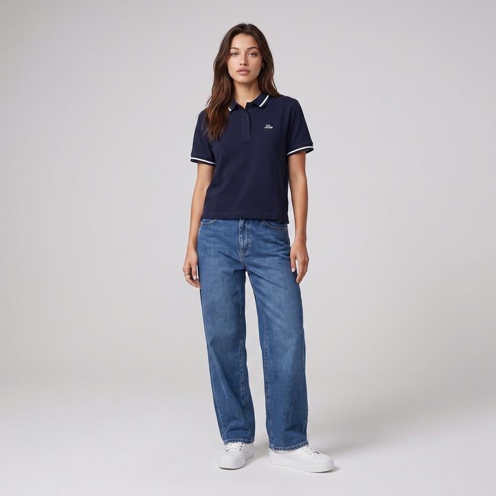 LEE LADIES SEMI CROP LOOSE FIT SPORTSHIRT