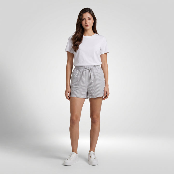LEE LADIES STRIPE LOUNGE EASY SHORT