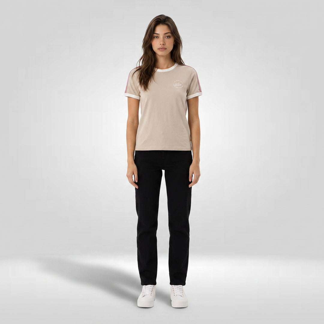 LEE LADIES RINGER ROUNDNECK TEE
