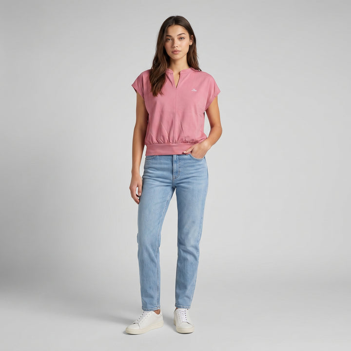 LEE LADIES MODIFIED CROPPED TEE