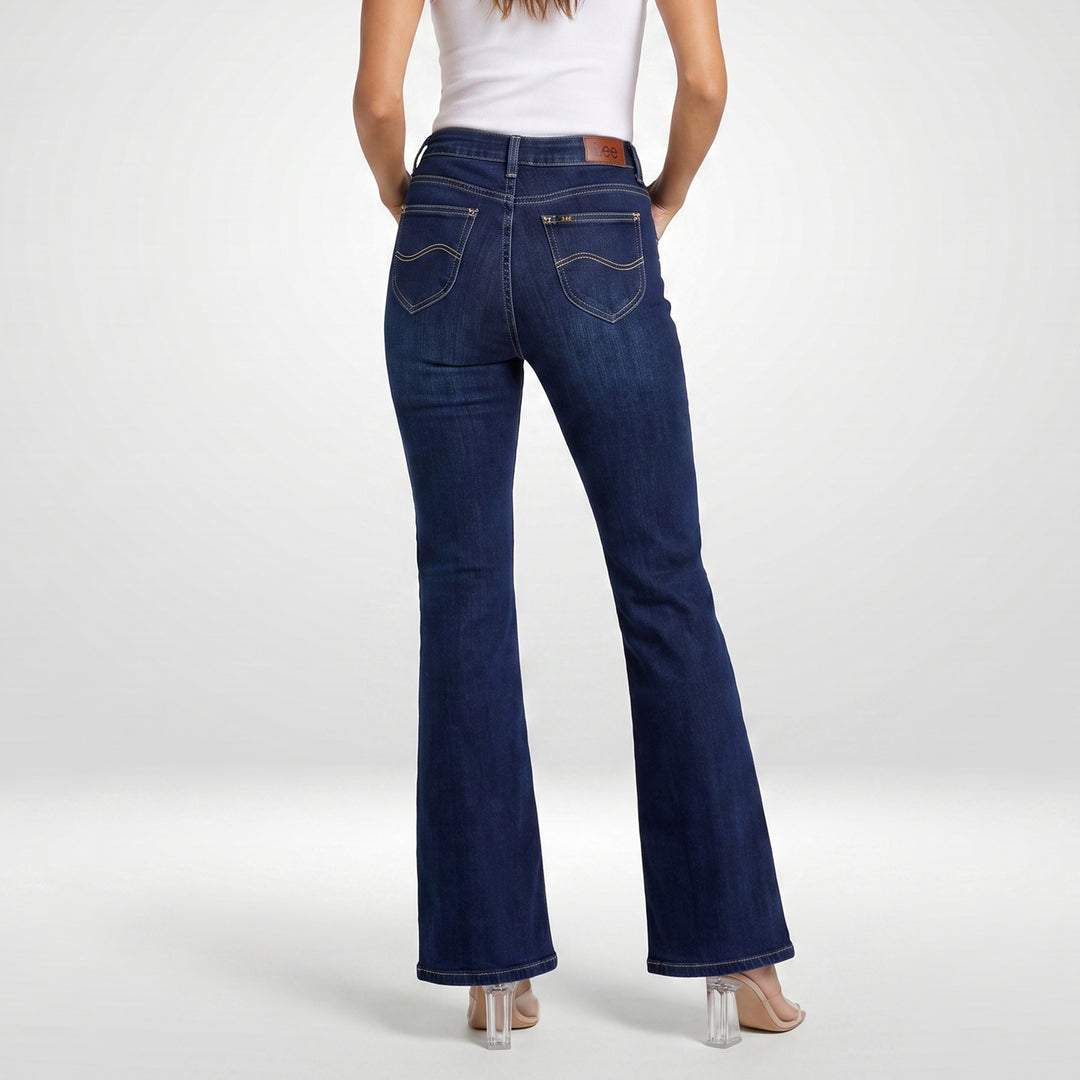 LEE LADIES FLARED DENIM JEANS