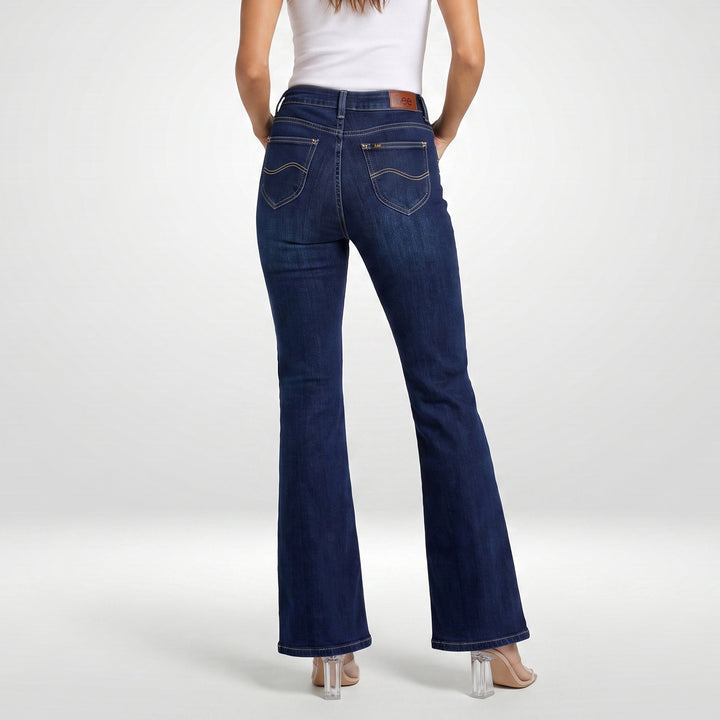 LEE LADIES FLARED DENIM JEANS