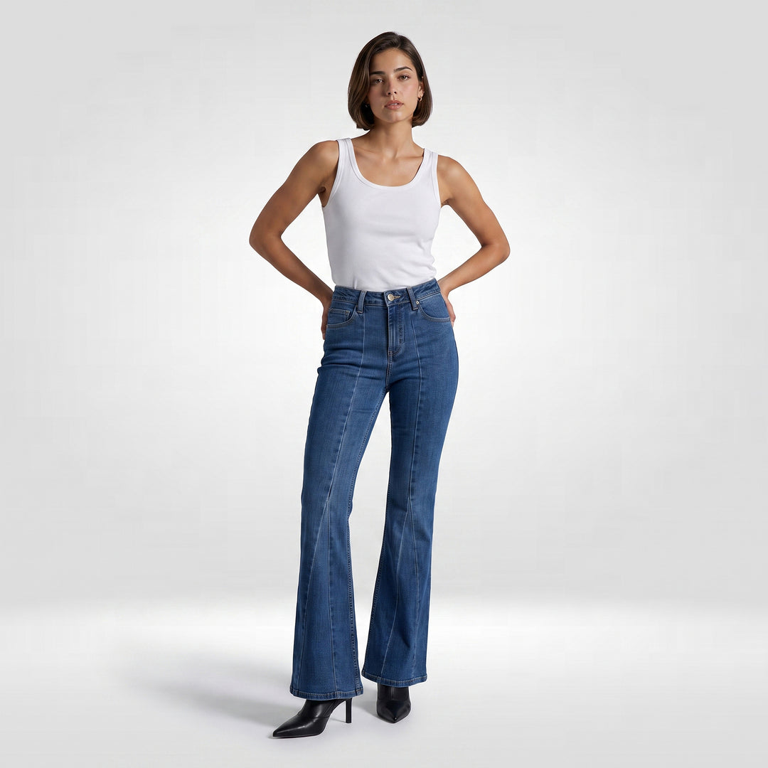 LEE LADIES FLARED DENIM JEANS