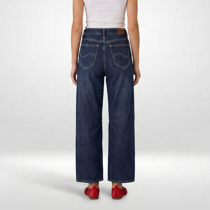 LEE LADIES DENIM JEANS BARREL FIT
