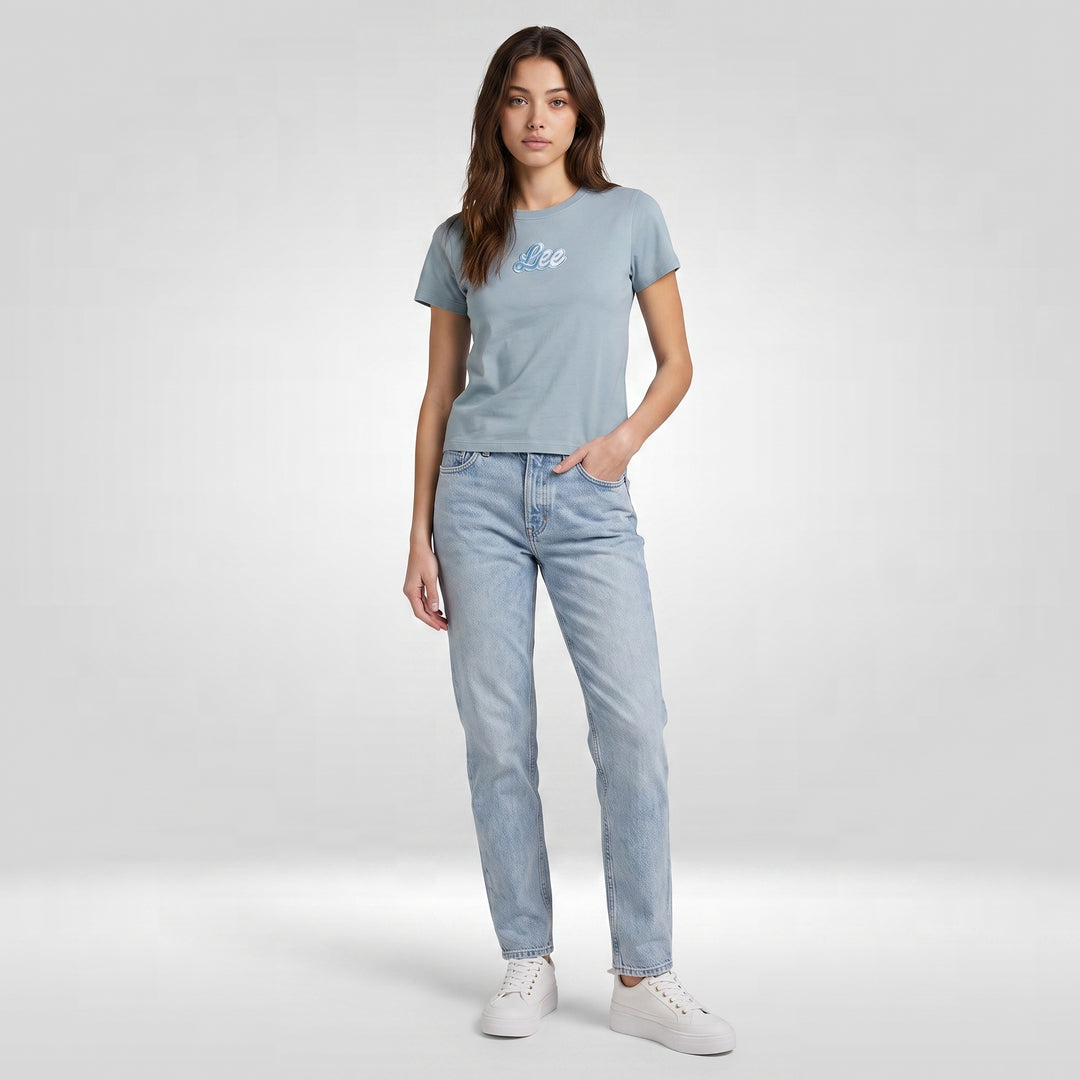 LEE LADIES BASIC ROUND NECK TEE