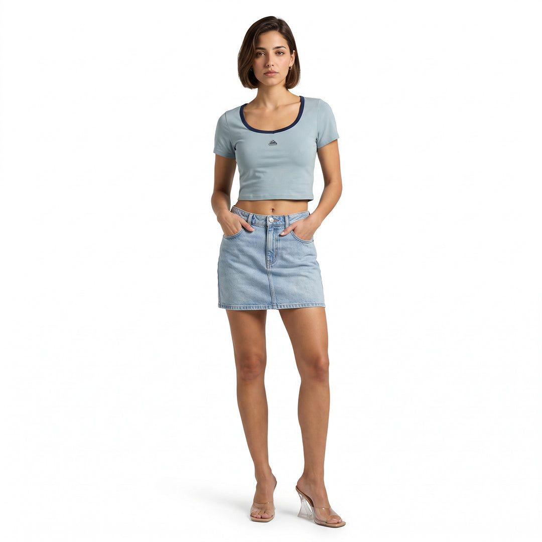 LEE LADIES CROPPED TEE