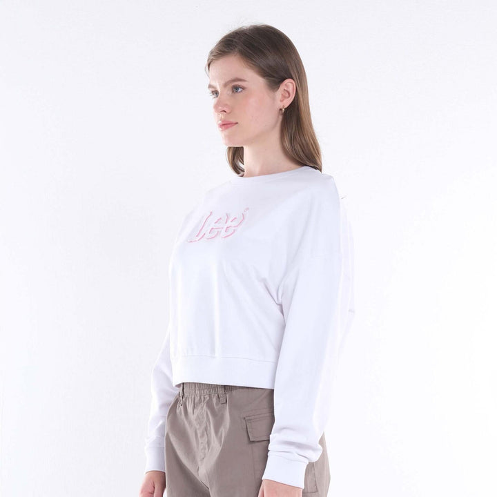 LEE LADIES EMBOSSED LOGO PULL OVER