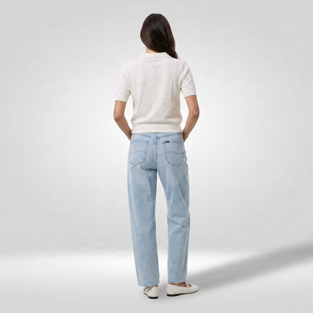 LEE LADIES' KNITTED LOOSE-FIT SPORTSHIRT