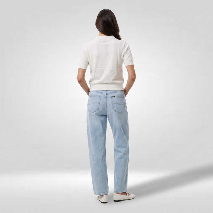 LEE LADIES' KNITTED LOOSE-FIT SPORTSHIRT