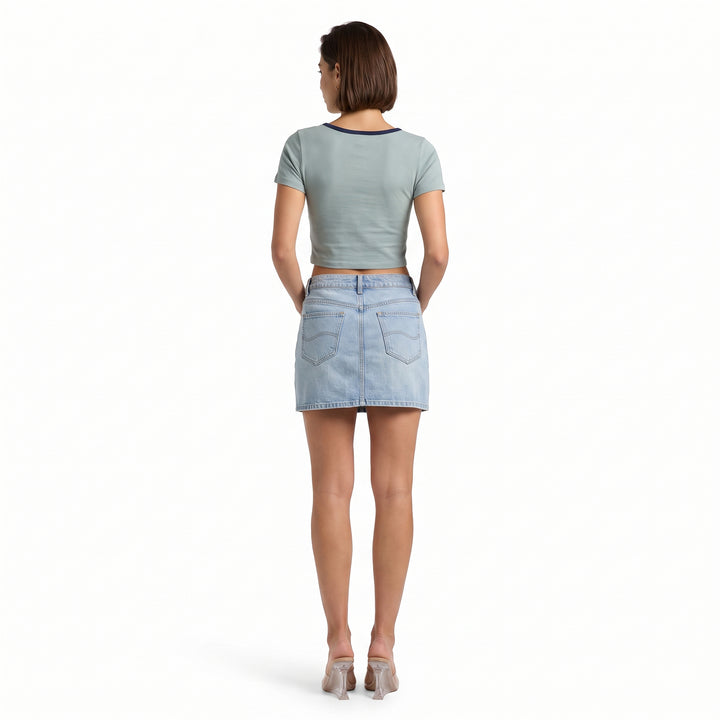 LEE LADIES CROPPED TEE