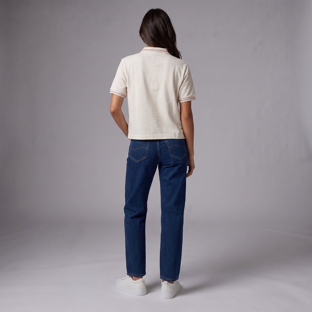 LEE LADIES SEMI CROP LOOSE FIT SPORTSHIRT