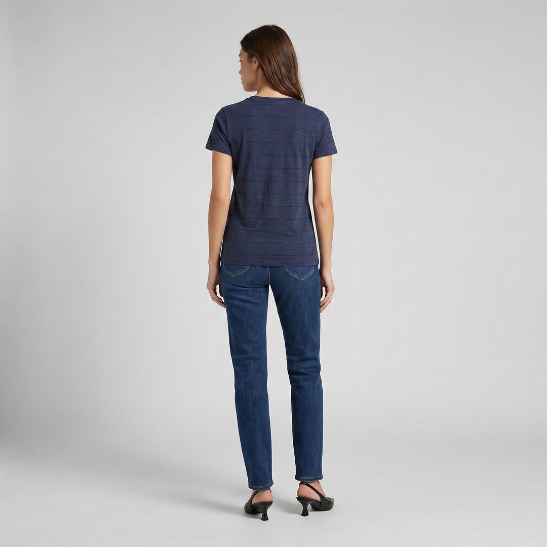 LEE LADIES BASIC ROUND NECK TEE