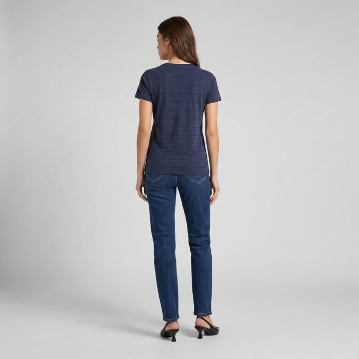 LEE LADIES BASIC ROUND NECK TEE