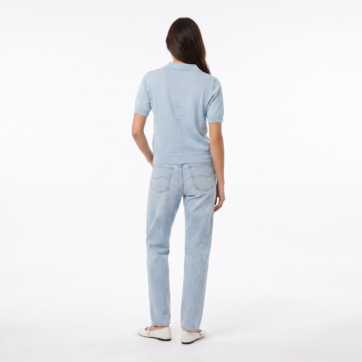 LEE LADIES' KNITTED LOOSE-FIT SPORTSHIRT