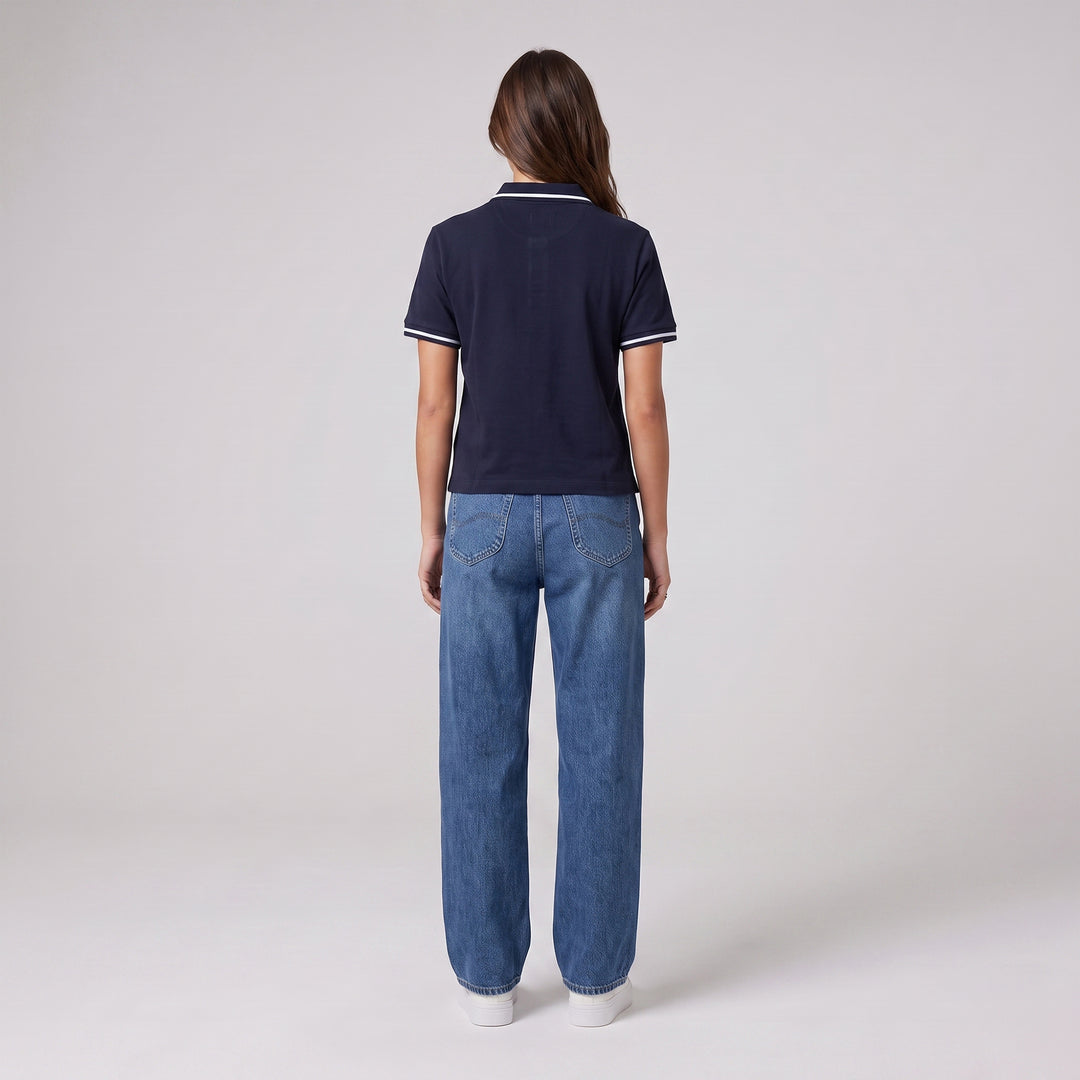 LEE LADIES SEMI CROP LOOSE FIT SPORTSHIRT