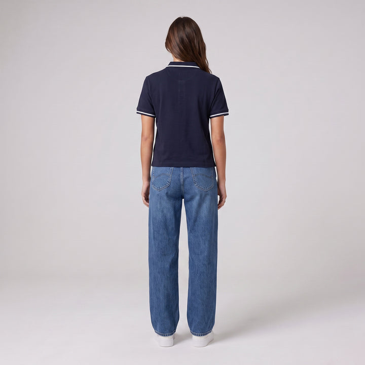 LEE LADIES SEMI CROP LOOSE FIT SPORTSHIRT