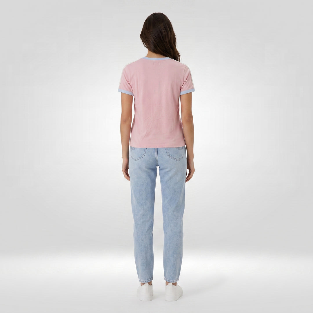 LEE LADIES RINGER ROUNDNECK TEE