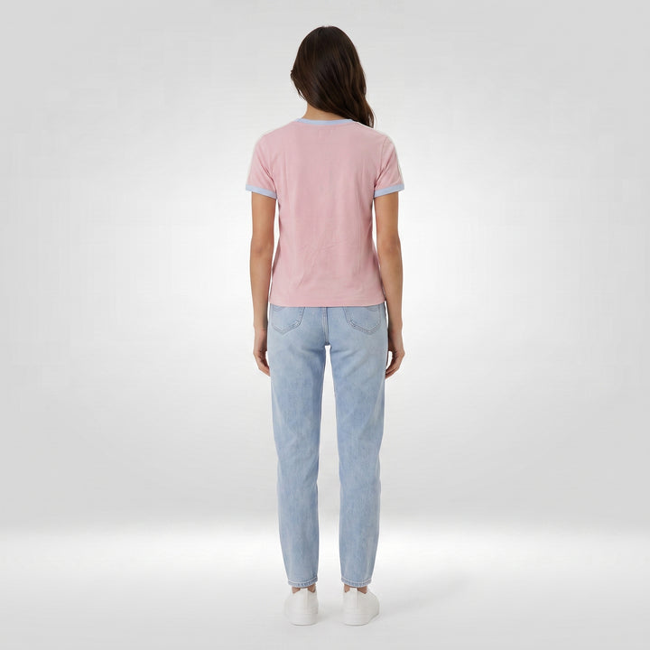 LEE LADIES RINGER ROUNDNECK TEE