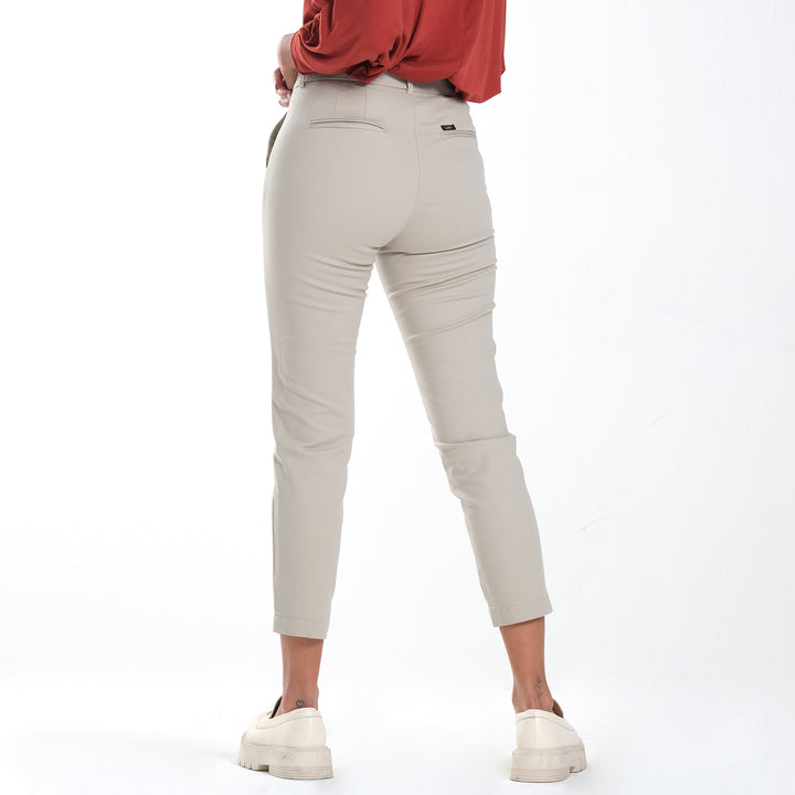 WOMENS HIGH WAIST TROUSERS