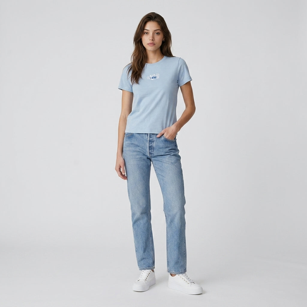 LEE LADIES BASIC ROUNDNECK TEE