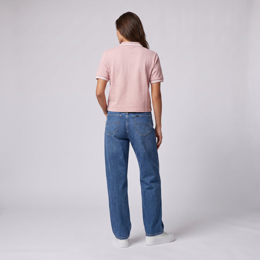 LEE LADIES SEMI CROP LOOSE FIT SPORTSHIRT