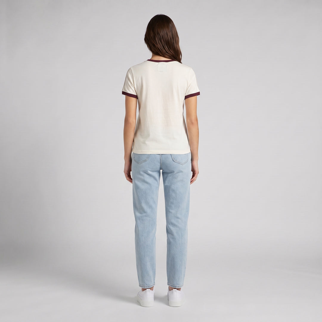 LEE LADIES RINGER ROUNDNECK TEE