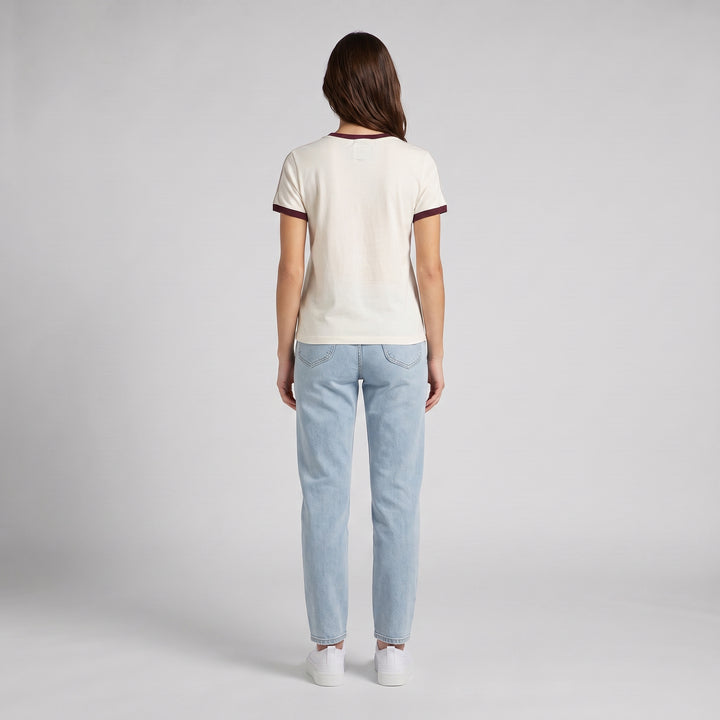 LEE LADIES RINGER ROUNDNECK TEE