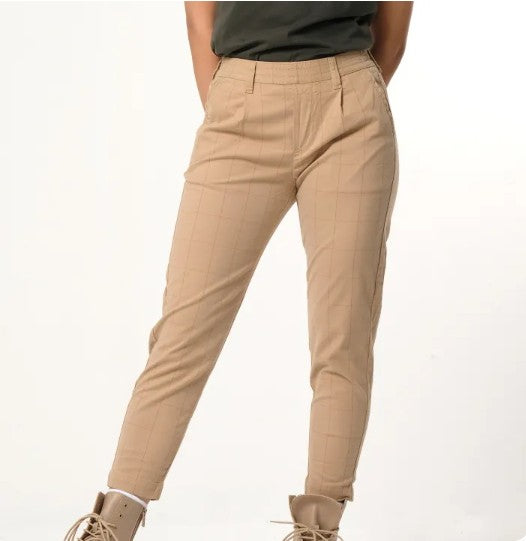 LEE WOMENS CHECKERED TROUSERS