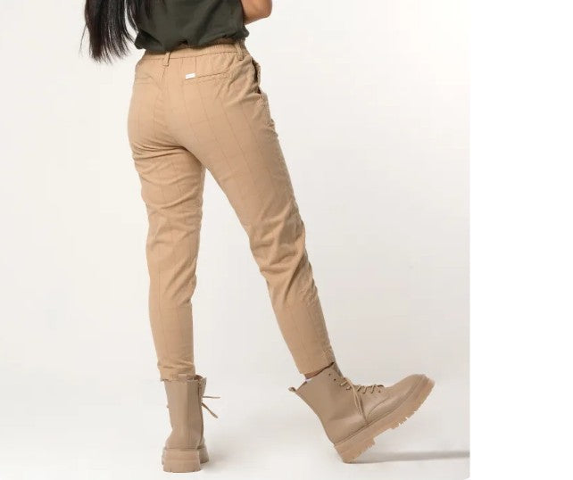 LEE WOMENS CHECKERED TROUSERS