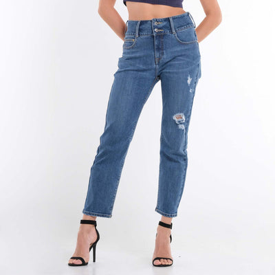Jeans Lee Femme Taille 10S - Coupe Bootcut - Couleur Khaki/Brown - Occasion Très Bon État
