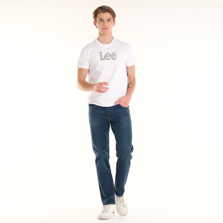 MENS ROUNDNECK PRINTED LOGO TEE