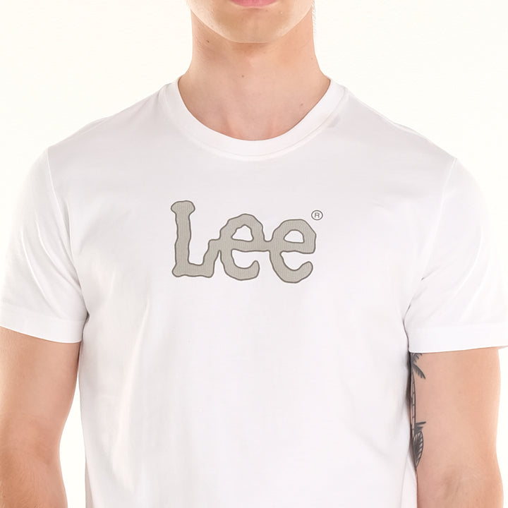 MENS ROUNDNECK PRINTED LOGO TEE