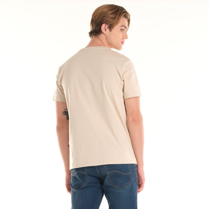 MENS' LOGO TEE WITH TWO-LINE ACCENT