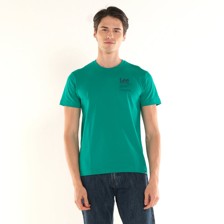 MENS LEE SMALL STATEMENT TEE